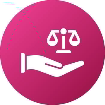 Justice Icon Style vector