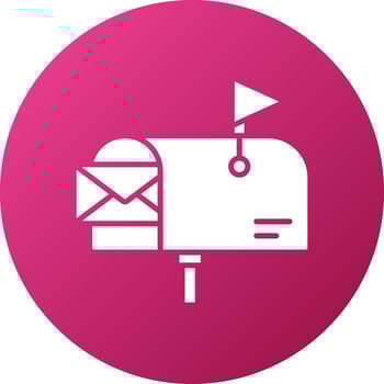 Mailbox Icon Style vector