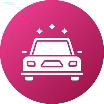 Car Wash Icon Style vector
