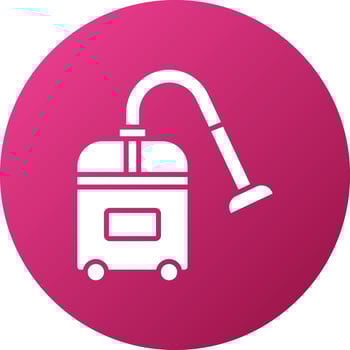 Vacuum Cleaner Icon Style vector