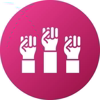 Democracy Icon Style vector