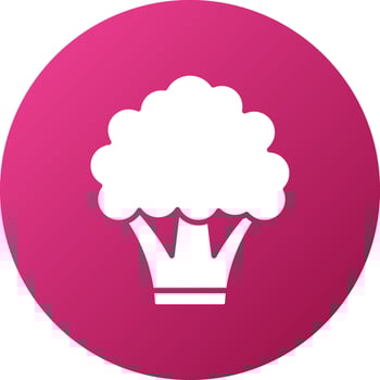 Broccoli Icon Style vector