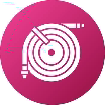 Garden Hose Icon Style vector