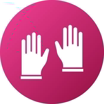 Gloves Icon Style vector