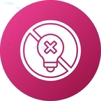 Incandescent Light Bulb Icon Style vector