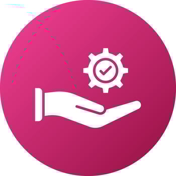 Efficiency Icon Style vector
