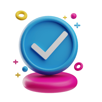UI Icon, Success Message, 3D Rendering png