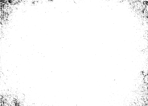 Rustic grunge texture with grain and stains. Abstract noise background. PNG graphic illustration with transparent background.