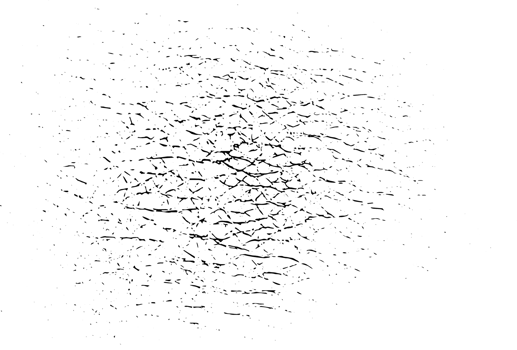 Rustic grunge texture with grain and stains. Abstract noise background. PNG graphic illustration with transparent background.
