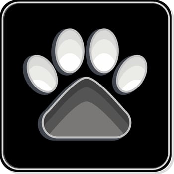 Icon Good For Pets. related to CBD Oil symbol. simple design editable. simple illustration vector
