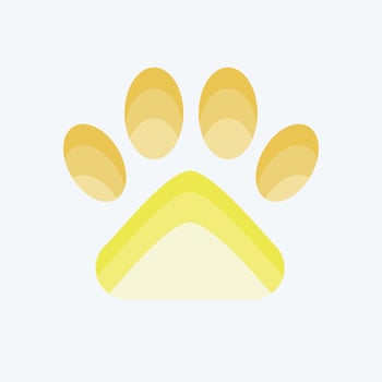 Icon Good For Pets. related to CBD Oil symbol. simple design editable. simple illustration vector
