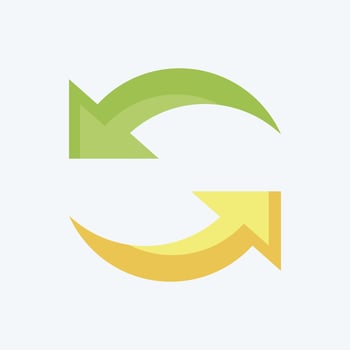Icon 100 Pure. related to CBD Oil symbol. simple design editable. simple illustration vector