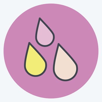 Icon Omega 3-6-9. related to CBD Oil symbol. simple design editable. simple illustration vector