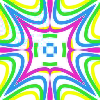 Modern Stylish Vector Seamless Pattern with Lines, Circles, and Various Sizes in Repeating Geometric Background.
