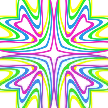 Modern Stylish Vector Seamless Pattern with Lines, Circles, and Various Sizes in Repeating Geometric Background.