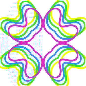Modern Stylish Vector Seamless Pattern with Lines, Circles, and Various Sizes in Repeating Geometric Background.