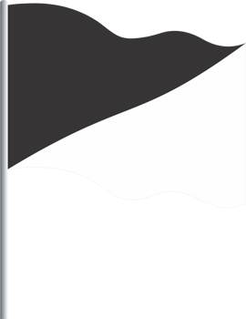 Black flag PNG