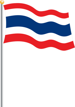 Thailand flag PNG