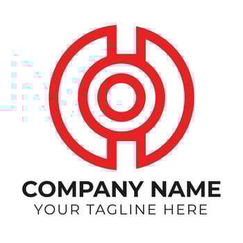 Corporate business logo design template Free Vector