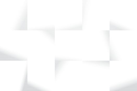 Abstract  white and gray color, modern design gradient background with geometric rectangle shape. Vector illustration.