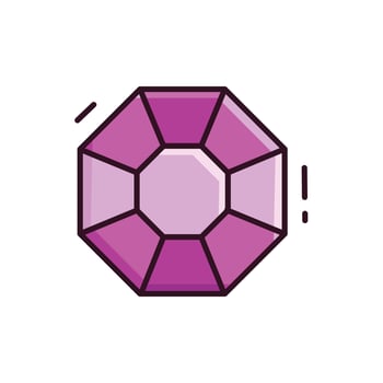 Illustration vector graphic of the Diamond