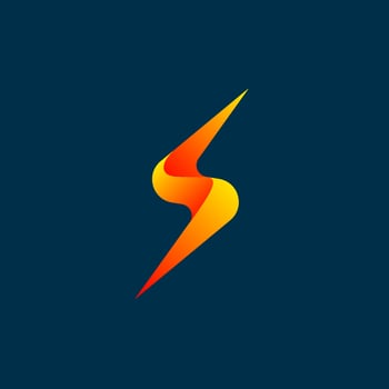 Electricity concept logo. Modern and minimalist logotype. Fit for company, brand, identity, merch, business. Vector eps 10.