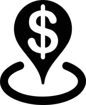 Target focus icon symbol design image, illustration of the success goal icon concept. EPS 10 vector