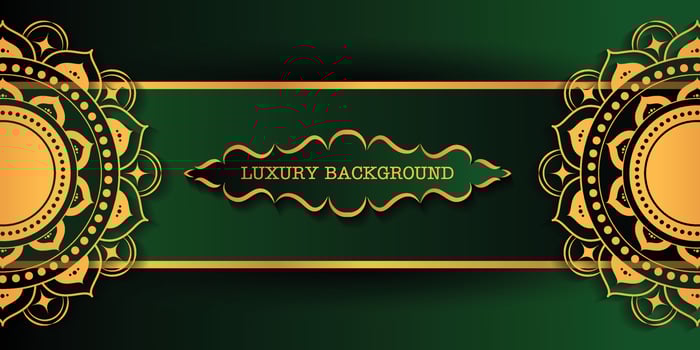 Black and gold poster luxury background vector