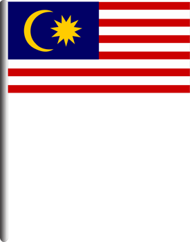 Malaysia flag PNG