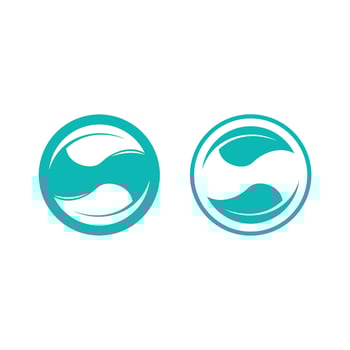 Eco Energy Vector Logo with leaf symbol. Green color with flash or thunder graphic. Nature and electricity renewable. This logo is suitable for technology, recycle, organic.
