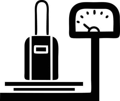 Scale balance icon symbol design, Illustration of the law balance icon vector image. EPS 10