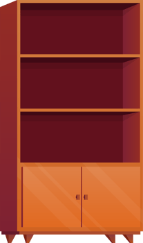 Furniture item in cartoon style png