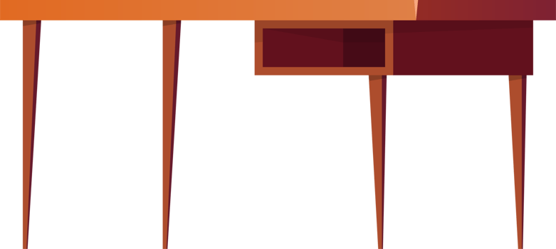 Furniture item in cartoon style png