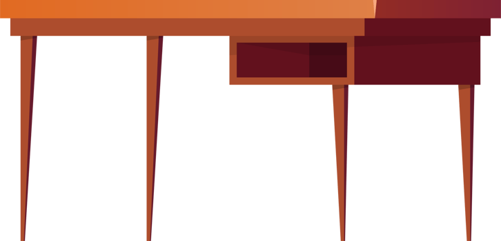 Furniture item in cartoon style png