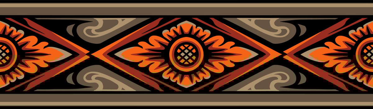 classic engraving ornament vector design for elements, editable color