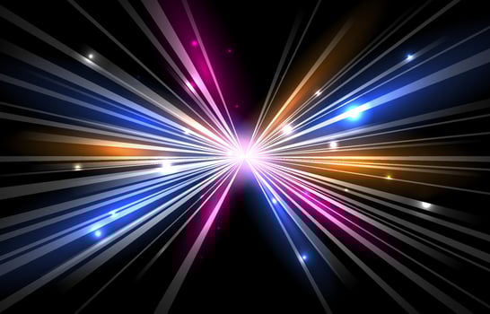 Speed Light Effect Background vector