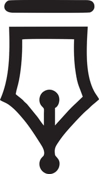 writing pen icon symbol in white background. Illustration of the sign pencil symbol vector image. EPS 10.