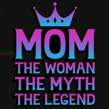 Mother's day typography tshirt design vector design