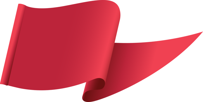 Triangle-shaped flag flapping, element and decoration design. png