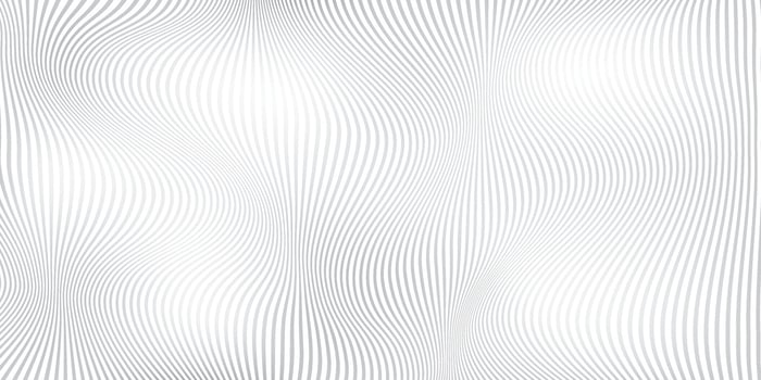 Abstract  white and gray color, modern design stripes background with geometric round shape, wave pattern. Vector illustration.