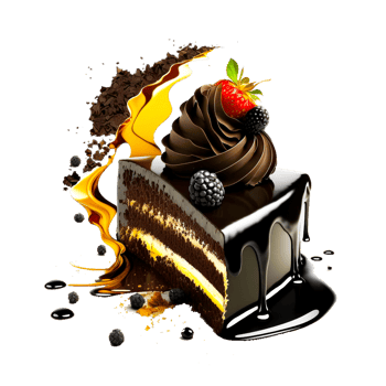 chocolate cake free illustration png