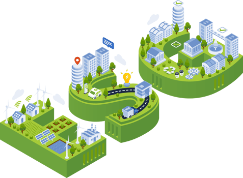 ESG Sustainability Environmental Isometric Illustration png