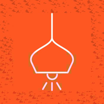 Overhead Light Vector Icon