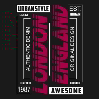 london,england text,logo,vector design vector