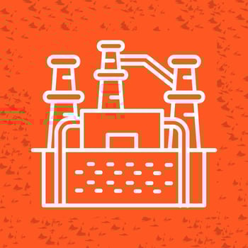 Geothermal Energy Vector Icon