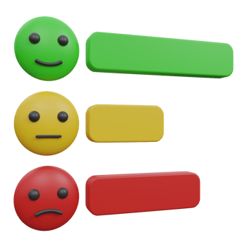 emoji bar 3d render icon illustration with transparent background png