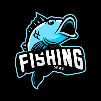 FISHING JUMP VECTOR