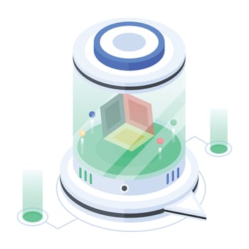 Trendy AR Modelling vector