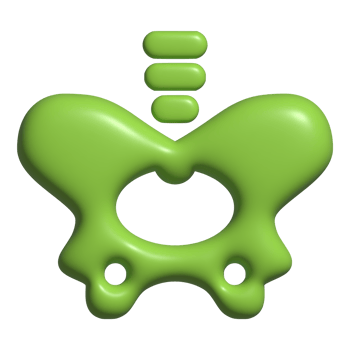 3d icon of skull bone png