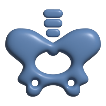 3d icon of skull bone png